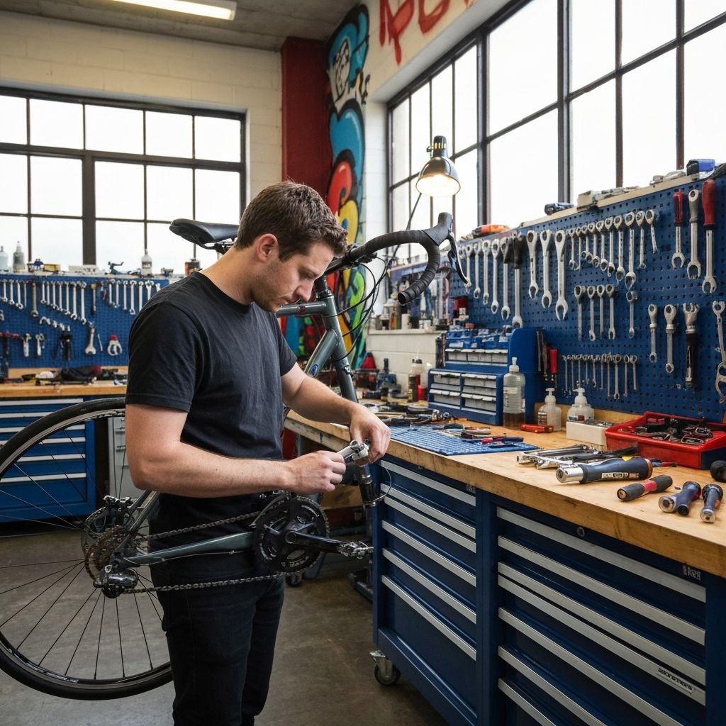 Reparatur und Wartungsarbeiten in der Werkstatt